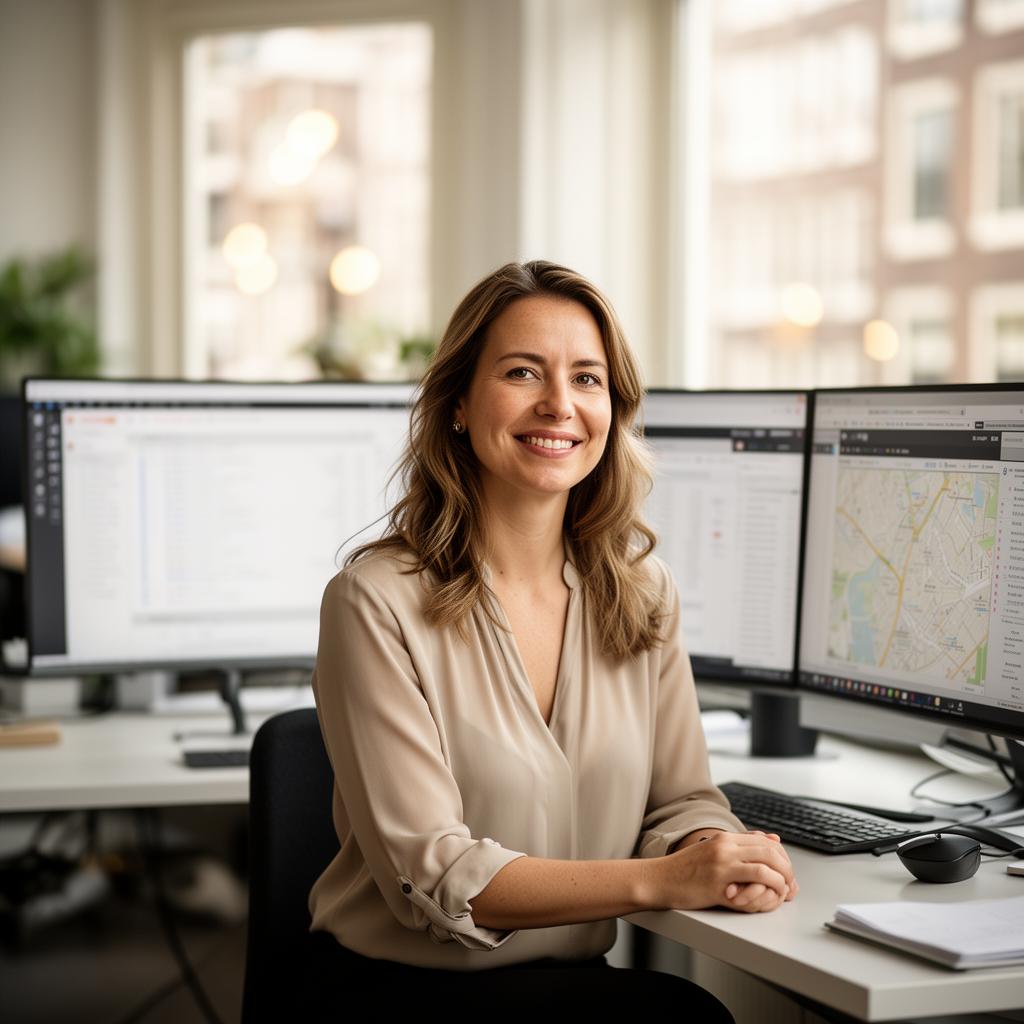 Sanne, AI-bel-medewerker bij Prospectra